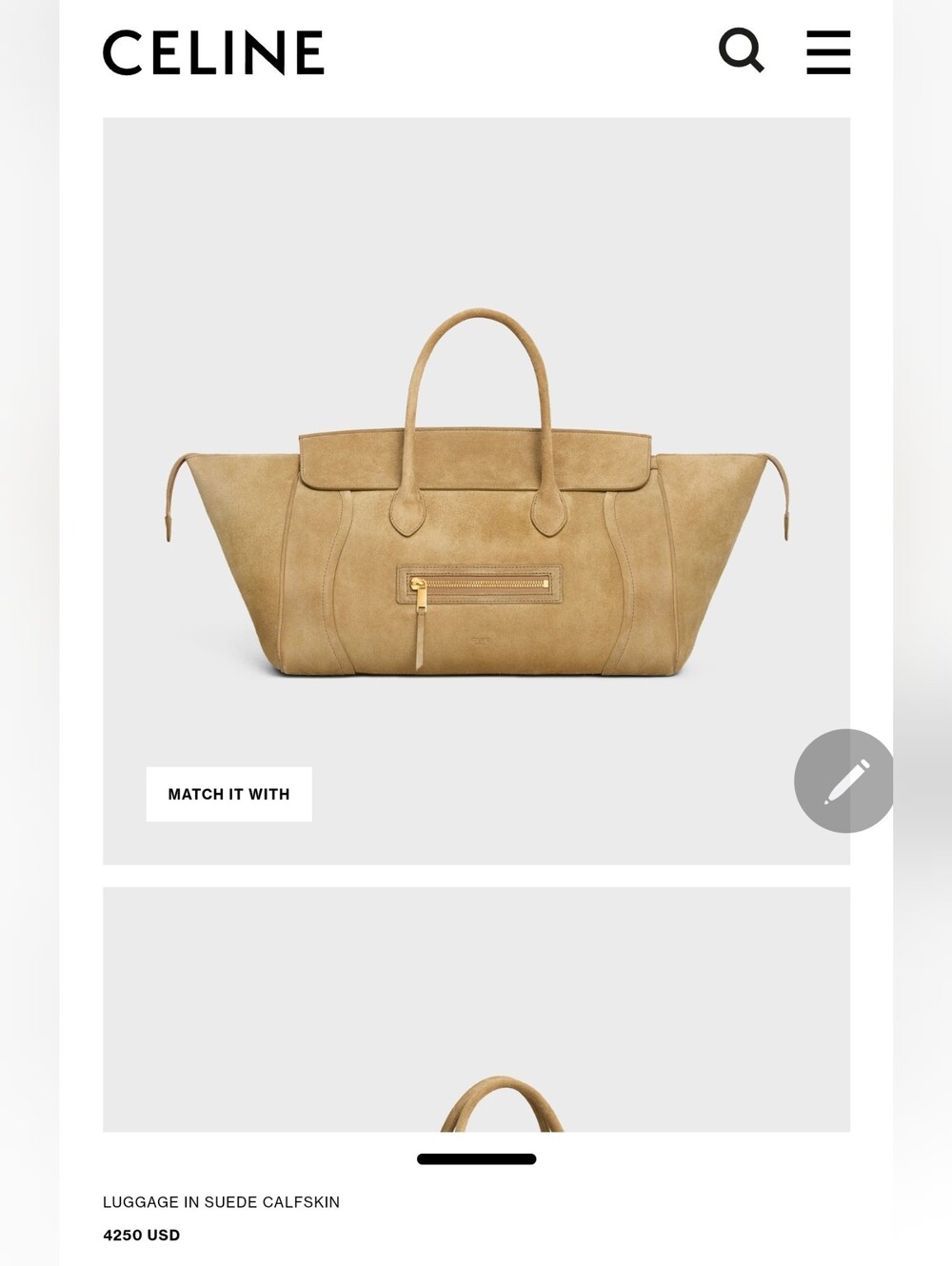 ❌SOLD❌ 💙 Celine Large Luggage 💙 - Picture 13 of 14